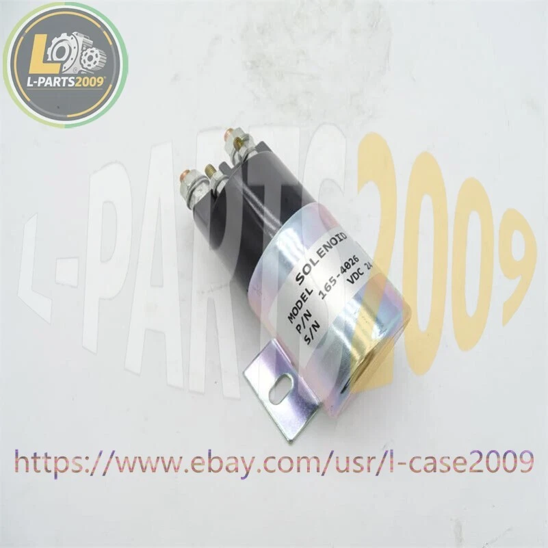 165-4026 Fuel Shut Off Solenoid Valve for CAT E312C E312C E320C E320B 1654026 - Image 2 of 3