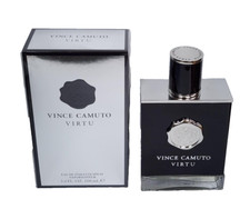 VINCE CAMUTO VIRTU MEN 3.4 EDT SPRAY NEW  BOX
