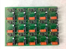 Elreha L11262.00 Breakout Panel, Schrack RT33L012 Power Relay 15 Boards  / Panel