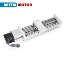 US SHIP】ZBX100-600mm/23.62" XYZ Axis Cross Sliding Table SBR16 Linear Rail Guide