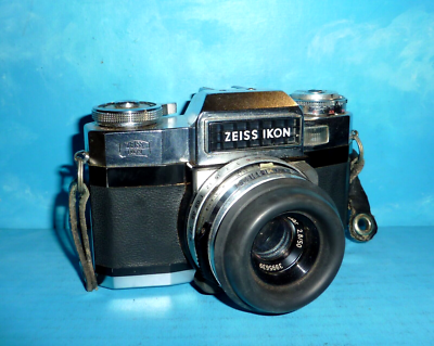 Zeiss Ikon S-Matic Camera w/ Tessar 50mm f/2.8 Lens Very Good Cond