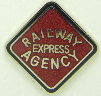 Railroad Hat-Lapel Pin/Tac -Railway Express Agency  #1060-NEW