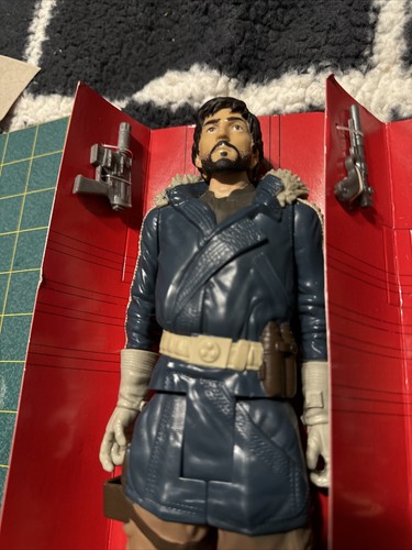 STAR WARS Rogue One 12" Sergeant Jyn Erso + Cassian Andor Jedha Figure Hasbro - Picture 2 of 5