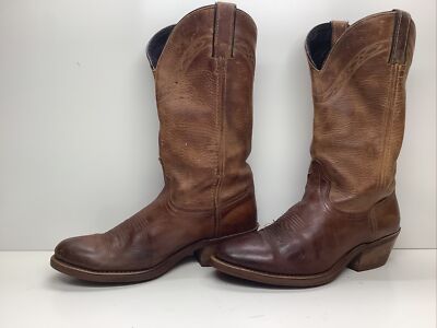 MENS LAREDO COBWOY DARK BROWN BOOTS SIZE 7.5 D