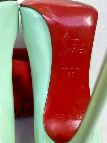 Christian Louboutin Pigalle Follies Opaline 37 100mm - Picture 8 of 8