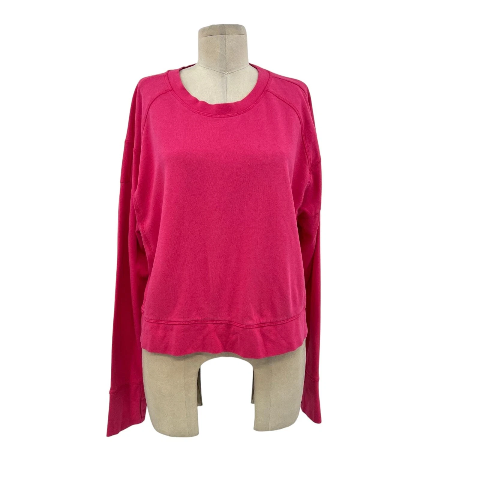 sweaty-betty after class crop sweatshirt