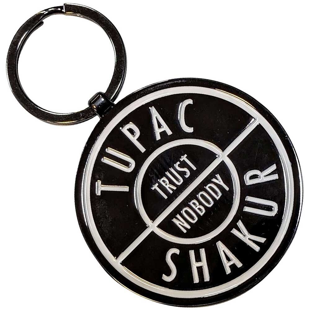ラウンド用品・アクセサリー 2pac Tupac Shakur Trust Nobody 2Pac Rap Keychain | eBay
