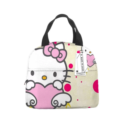 Sanrio Hello Kitty Lunch Bag Insulated Student Snack Picnic Food Storage Bag - Picture 19 of 56