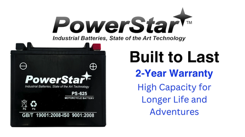 PowerStar Replaces Yuasa YUAM2S6CL Battery - BB/YB16CL-B - Video 1 of 1