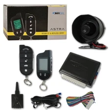 Scytek Astra A777 Car Pager Alarm System With Keyless Entry + LCD 2-way Remote
