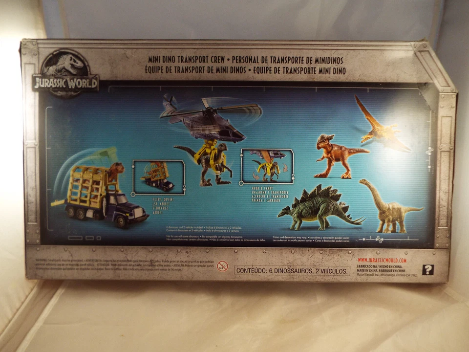 JURASSIC WORLD MINI DINO TRANSPORT CREW - Image 2 of 2