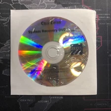 Carl Zeiss - System Recovery DVD - Excellent Condition