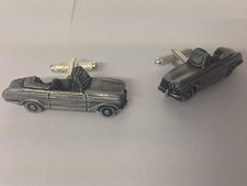 Triumph Vitesse 6 Convertible 3D cufflinks classic car pewter effect ref256
