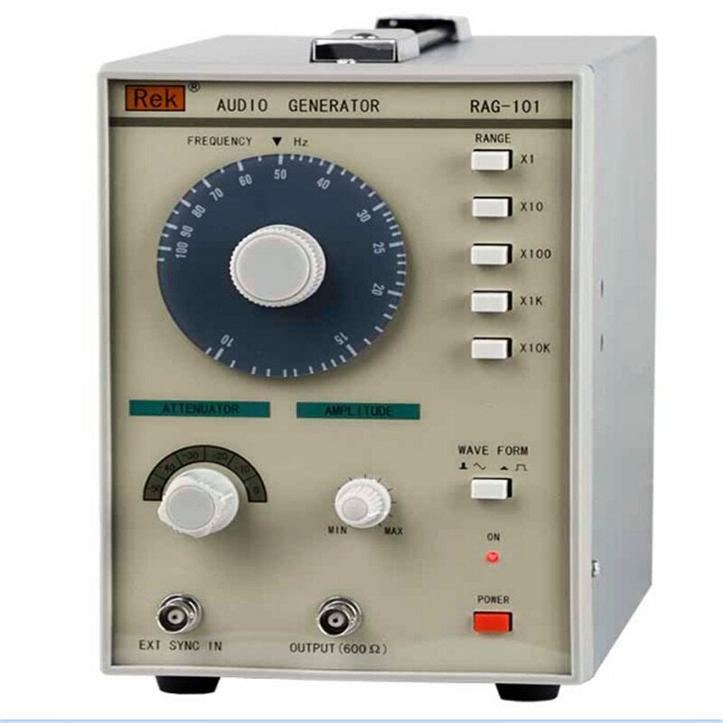 TAG-101 Audio Signal Generator | 10Hz-1MHz Tone Generator For Testing & Measurement (110V Adjustable)