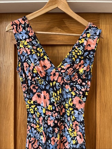 Rixo Sandrine Floral Midi Dress Size XS UK 8 - Picture 3 of 9