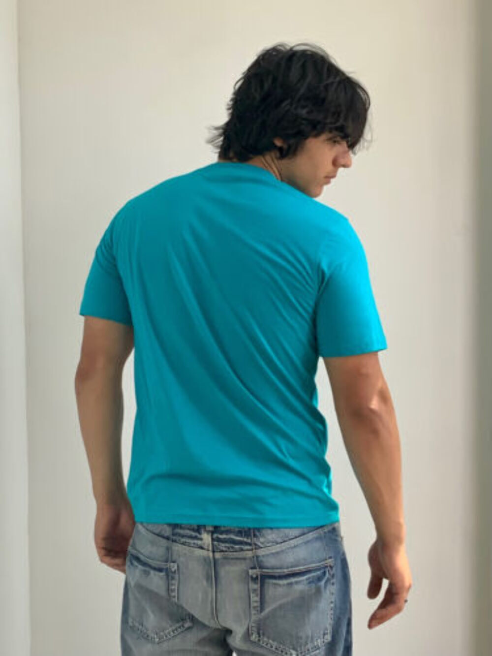 T shirt uomo Fila Aqua Marine manica corta nuova con etichetta