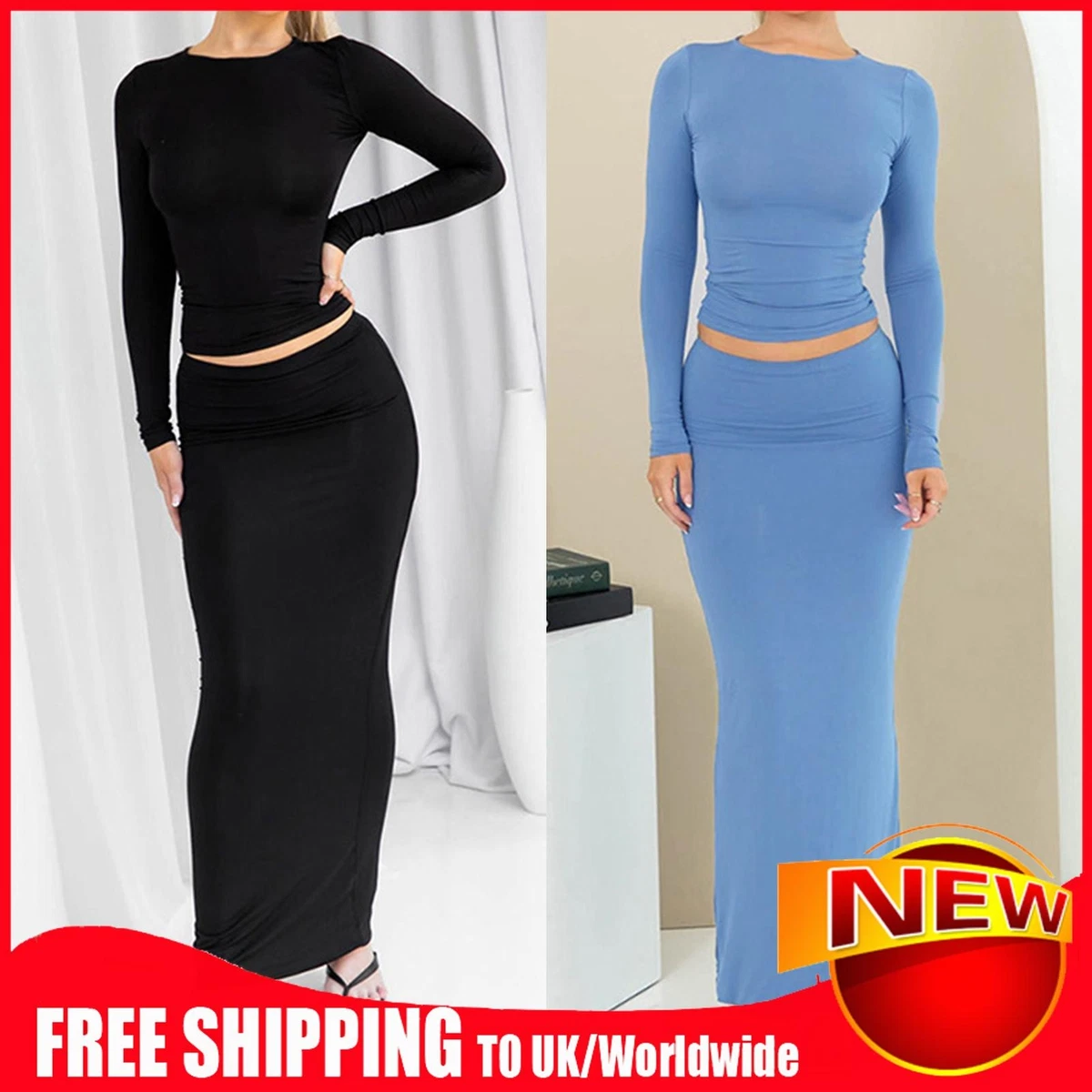 Long skirt top or shirt