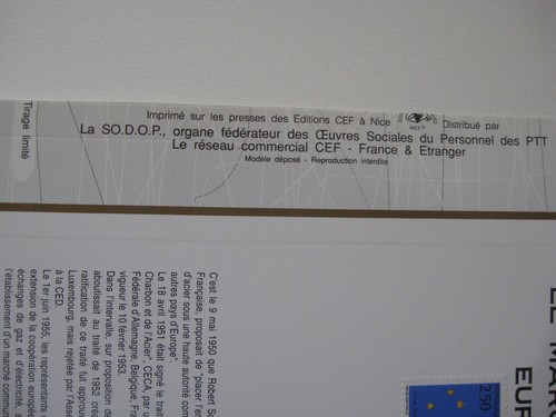Niki de Saint Phalle FDC 1992 Paris "LE MARCHE UNIQUE EUROPEEN" ANGEL Stamp - Picture 5 of 6