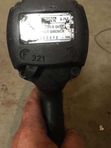 Llave de impacto de aire Napa 6-767 1/2"" Drive Super Duty herramienta mecánica magnesio - Imagen 5 de 11
