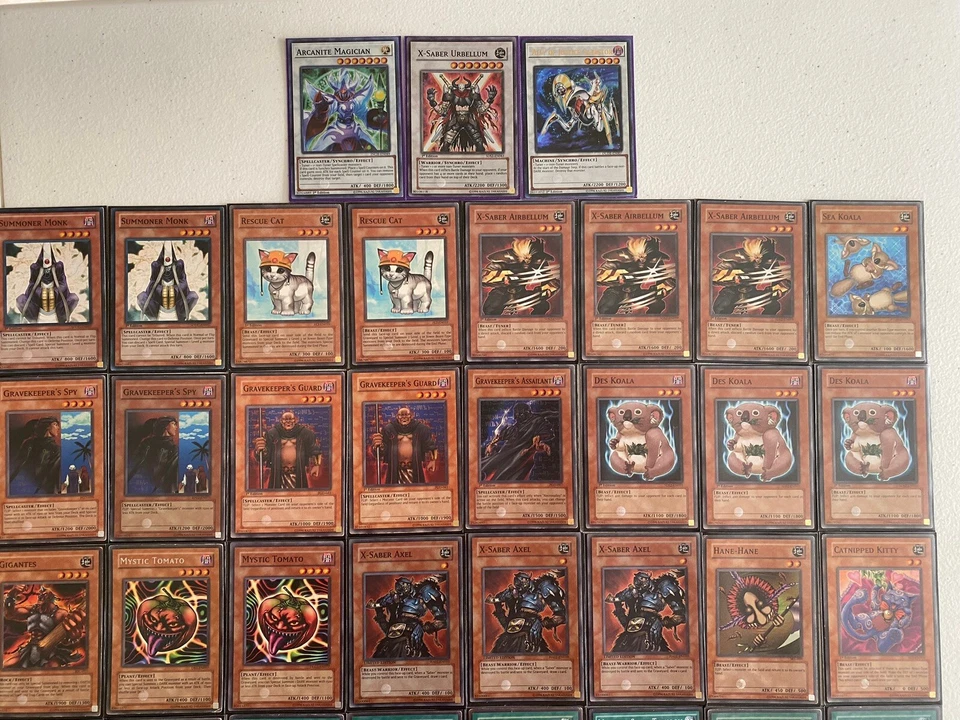 YUGIOH Rescue Cat Synchro Deck EDISON Format 43 - Cards with BRAND NEW Sleeves - Image 3 of 4