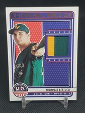2023 Panini USA Stars & Stripes Nicholas Bertucci  Patch (#6/10)