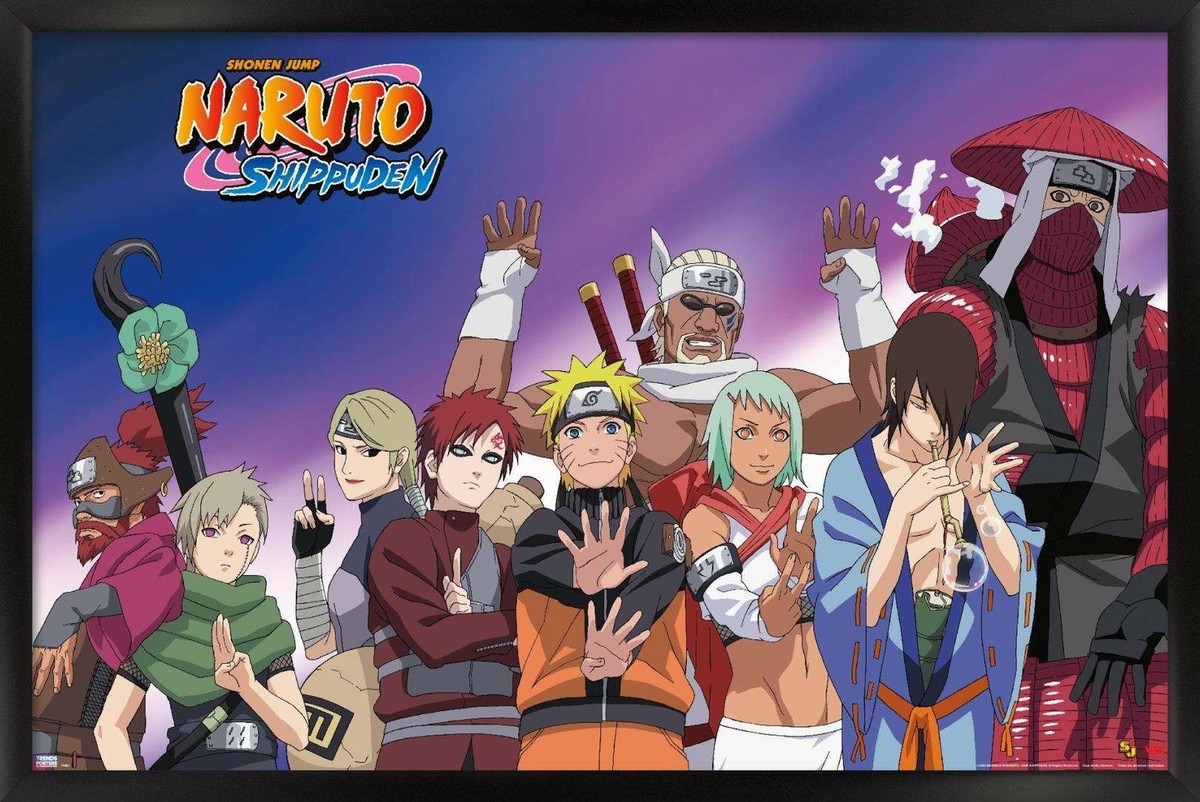 Naruto - Together Poster | eBay