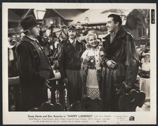 Happy Landing ’37 JEAN HERSHOLT DON AMECHE SONJA HENIE CESAR ROMERO PILOT