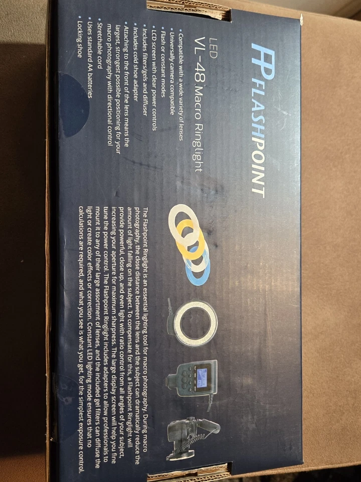 Fp Flashpoint vl-48 macro ringlight For Adorama - Image 4 of 4