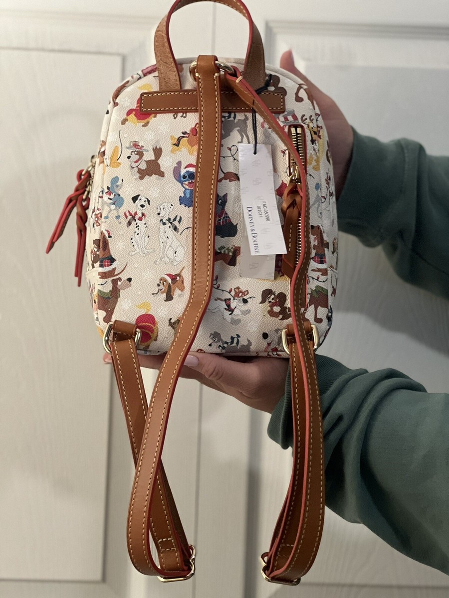Disney Parks Dooney and Bourke Santa Tails Christmas Dogs  display picture 2