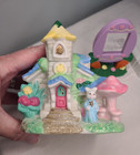 Happy Hollow 2003 Easter Church/House & Light Up Egg Bunny Mushrooms — photo 2