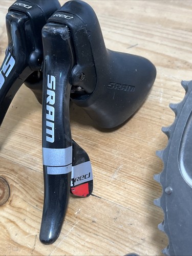 GRUPPO FRENO CERCHIO BLINGY SWEET WEIGHT-WEENIE (SRAM Rosso 10 Spd, KCNC, Ti Brakes) - Foto 17 di 19