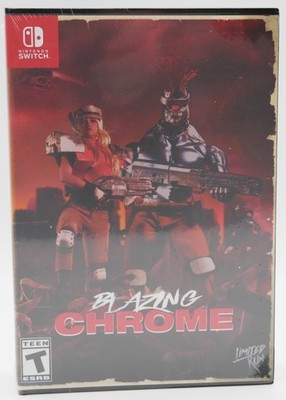 Blazing Chrome Limited Run Games LRG Nintendo Switch NEU SEALED