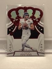 2020 Panini Chronicles Draft Picks -Crown Royale Jordan Love #28 Mirror Red (RC)