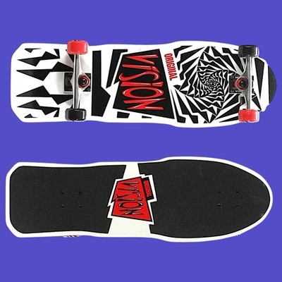 Vintage Vision Street Wear Complete Skateboard w/Vision Trucks