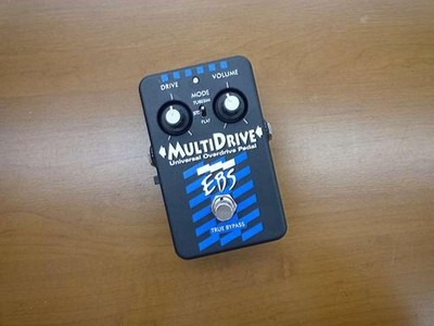 EBS MultiDrive Bass Overdrive Effektpedal Röhrensimulator Made in Sweden