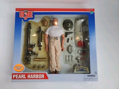 2001 GIJoe 12'' PEARL HARBOR - MIP! (yellowed bubble)
