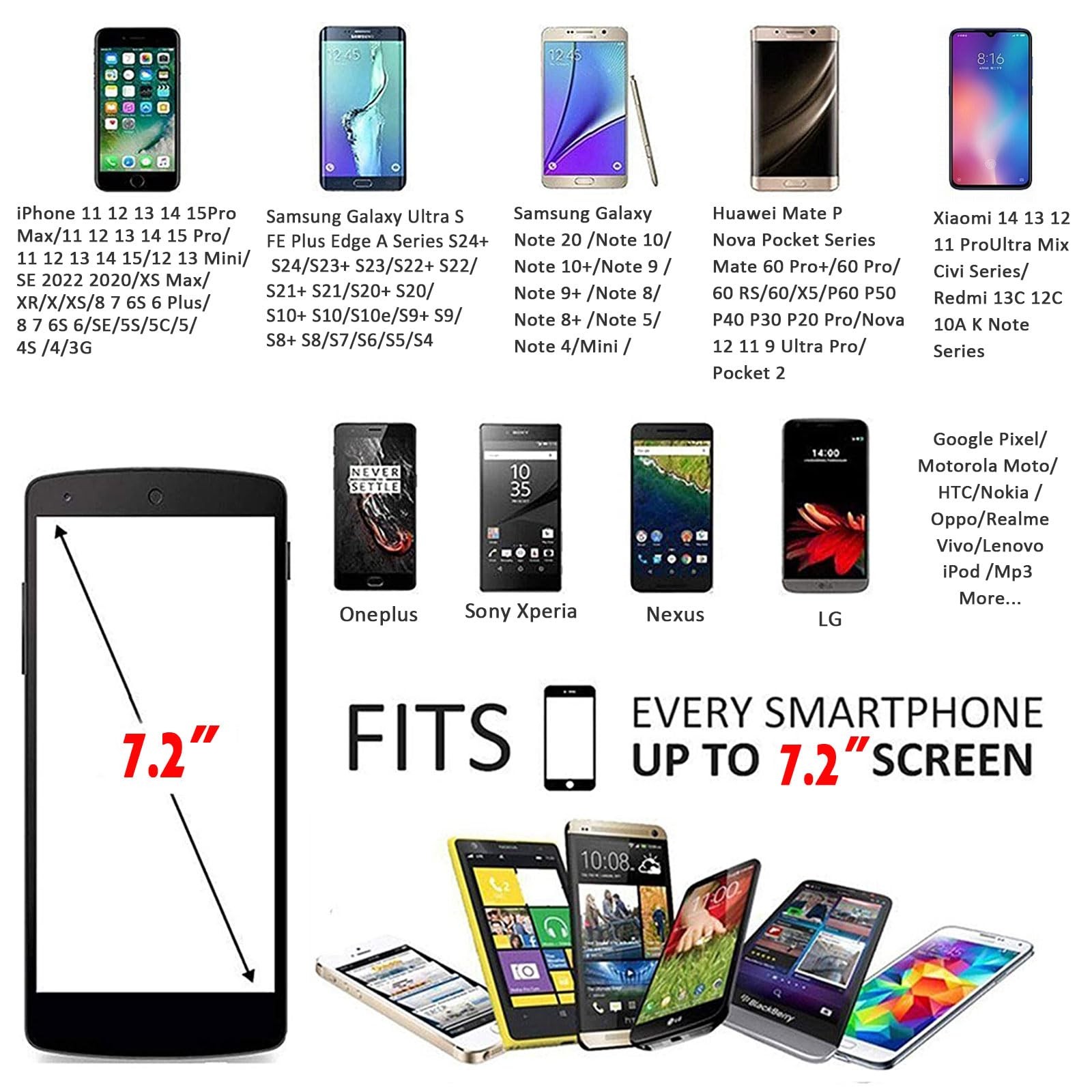 Phone Holder for Running Armband for iPhone Armband 16 15 14 13 12 11 Pro Max