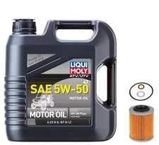 Liqui Moly Synthetic 5w50 Oil Filter Change Kit for Can-Am Maverick X3 / 900 HO