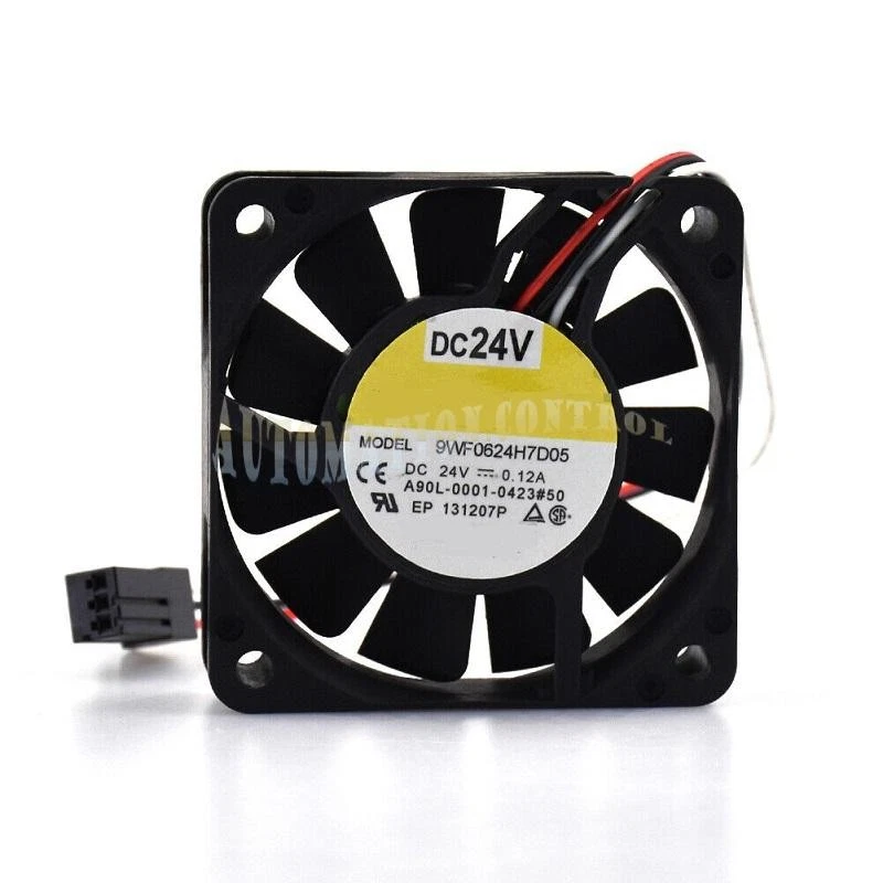 9WF0624H7D05 A90L-0001-0423#50 3Pin 6015 24V 0,12A 60*15mm für Faunc Lüfter