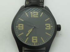 KRIPPL PO7306 Black Gents Automatic Aviator Style 45mm Watch AE6-AUT-2B Exc Cond