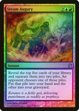 Steam Augury FOIL Theros NM Blue Red Rare MAGIC THE GATHERING CARD