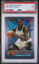 1994-95 Finest #1 Shaquille O'Neal Iron Men PSA 7