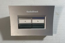 Radio Shack 2-Way Audio/Video Selector Vintage TV/AUX RCA Splitter Switch Tested