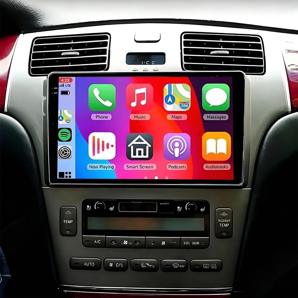 Android 13 9 Inch Double Din Car Radio Wireless Carplay Bluetooth GPS WiFi 2+32G
