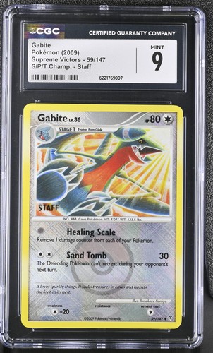 Gabite graded CGC 9 for sale on eBay