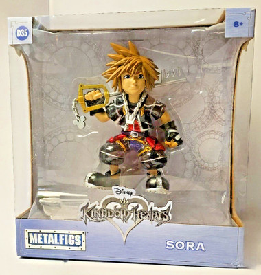 Disney Kingdom Hearts Sora 6'' Die-Cast Action Figure Jada Toys Metalfigs