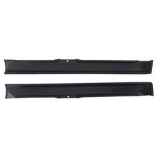 Rocker Panel Pair For Dodge Ram 1500 2500 3500 2002-2009 Quad Cab Steel Black