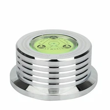 50Hz-33/45 Record Player LP Disc Stabilizer Metal Vinyl Turntable Weight Clamp x