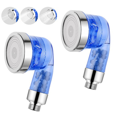 #ad #ad 2 PCS Blue Shampoo Bowl Sprayer Head Filter 3 Modes High Pressure Salon Sink $30.39