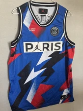 Nike Air Jordan Paris Saint-Germain Mesh Basketball Jersey PSG Size Large #23